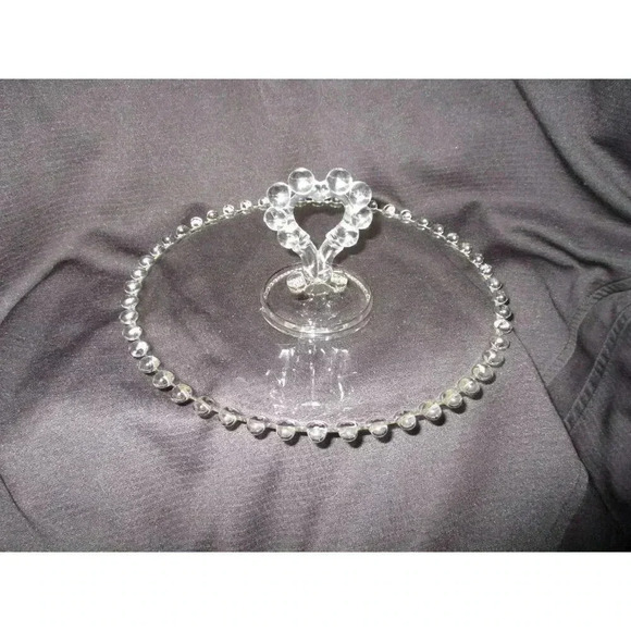 Candy dishes/Hor Deurve tray/ Relish Tray vntg Imperial Glass Candlewick - Picture 2 of 9